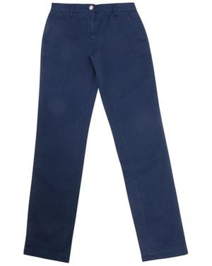 Siviglia Straight Trousers - Blue
