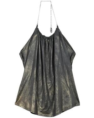 DIESEL Sleeveless Tops - Gris