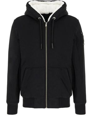 Moose Knuckles Zip-Throughs - Black