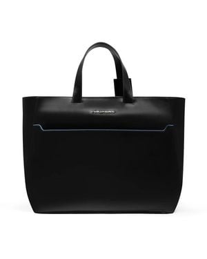 Piquadro Tote Bags - Black