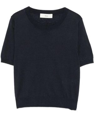 DUNST Round-Neck Knitwear - Blu