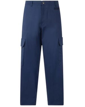 Moschino Straight Trousers - Blue