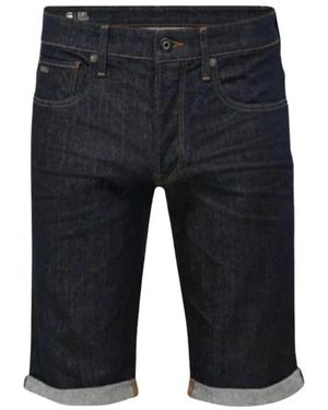 G-Star 3301 Denim Shorts - Zwart