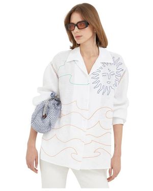 Beatrice B. Shirts - Blanco