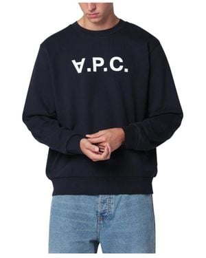A.P.C. Sweatshirts - Azul
