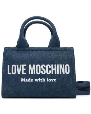 Love Moschino Cross Body Bags - Blue