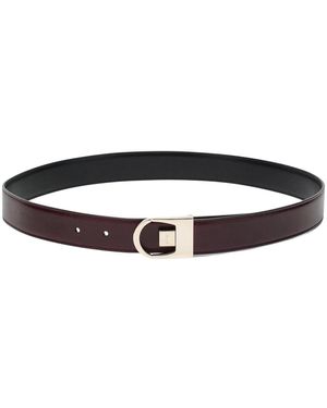 Saint Laurent Stijlvolle Riemen Met Cintura Details - Zwart