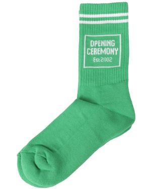 Opening Ceremony Socks - Green