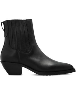 AllSaints Cowboy Boots - Zwart