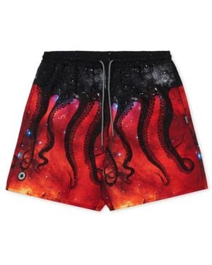 Octopus Beachwear - Red