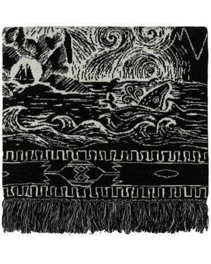 Alanui Silk Scarves - Black