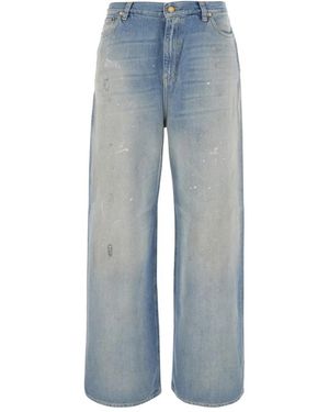 Golden Goose Loose-Fit Jeans - Azul