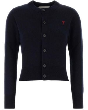 Ami Paris Cardigans - Bleu