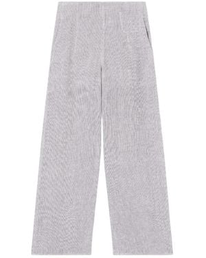 Emporio Armani Wide Trousers - Grey