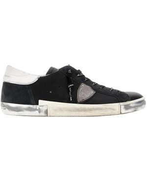 Philippe Model Prsx Lage Sneakers - Zwart