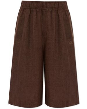 adidas Fitness ,Bruin ,Linnen Linnen Bermudas
