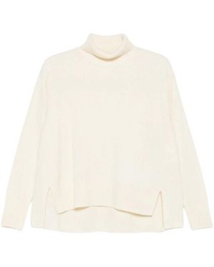 C.T.Plage Roll Neck Sweater - Natur
