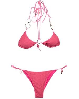 4giveness Badmode ,Rood ,Polyester Bikini - Roze