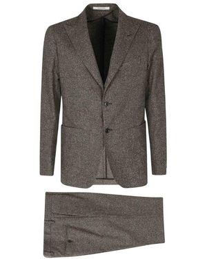 Tagliatore Single Breasted Suits - Grigio
