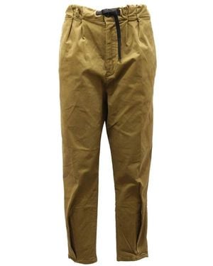White Sand Straight Pants - Green