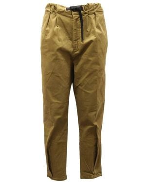 White Sand Straight Pants - Green