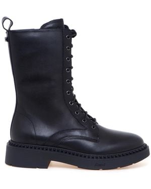 Ash Lace-Up Boots - Azul