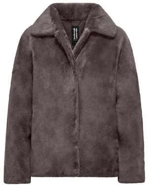 Bomboogie Faux Fur & Shearling Jackets - Brown