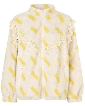 Lolly's Laundry Faux Fur & Shearling Jackets - Yellow