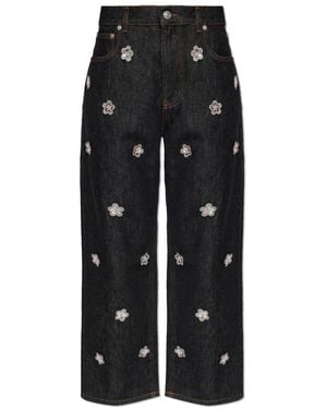 Marni Cropped Jeans - Black