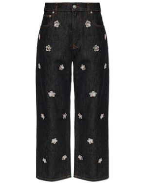 Marni Cropped Jeans - Black