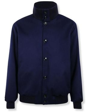 Kiton Bomberjacke - Blau