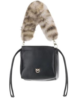 Pinko Pouch Nappa/Macula - Wit