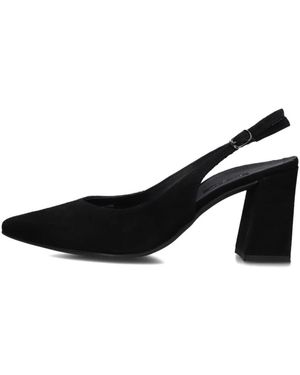 Paul Green Schwarze Wildleder Pumps Für Den Sommer