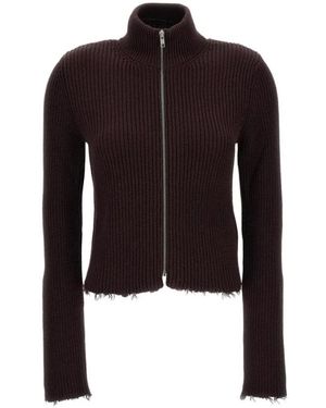 MM6 by Maison Margiela Cardigans - Noir