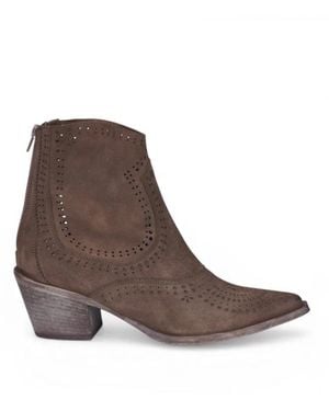 CURIOSITÉ Cowboy Boots - Brown