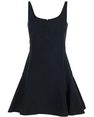 Givenchy Fluted Mini Dress - Schwarz