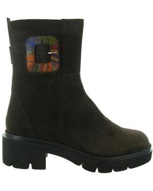 Softwaves Schoenen ,Bruin ,Genna Schoenen Met Soft Waves - Zwart
