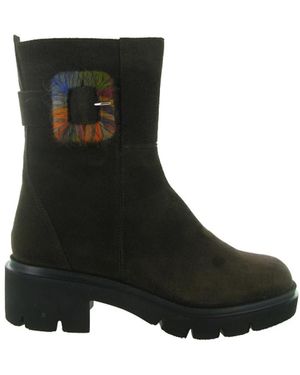 Softwaves Schoenen ,Bruin ,Genna Schoenen Met Soft Waves - Zwart