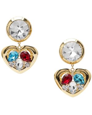 Alessandra Rich Earrings - Métallisé