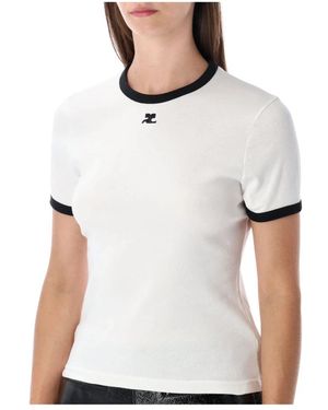 Courreges T-Shirts - Blanc