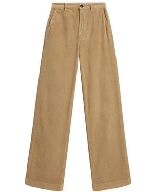 Woolrich Straight Trousers - Neutro