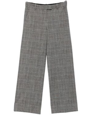 Circolo 1901 Prince Of Wales Regular Broek - Grijs