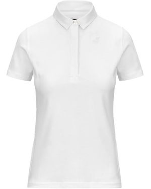 K-Way Polo Shirts - Bianco
