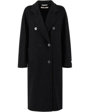 DUNO Double-Breasted Coats - Noir