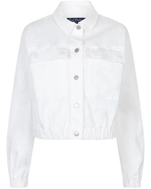 Red Button Juno Jacket - Wit