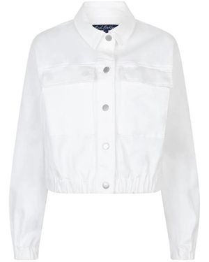 Red Button Juno Jacket - Wit