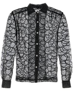 Bode Casual Shirts - Zwart