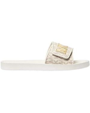 Michael Kors Palmer Slide - Weiß