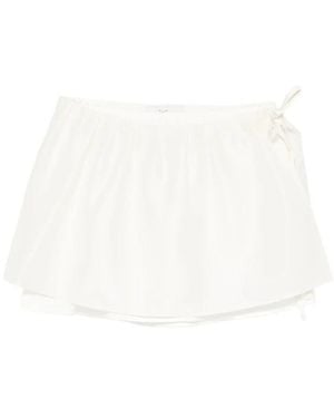 DUNST Short Skirts - White