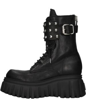 Aniye By Lace-Up Boots - Negro